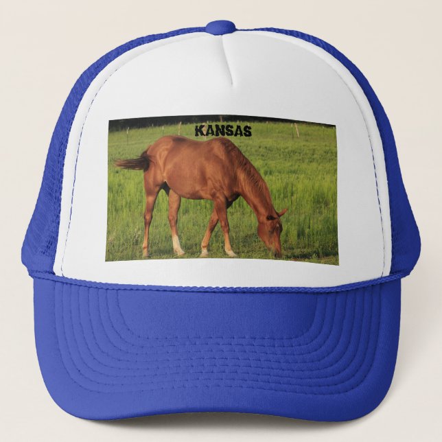 Casquette du Kansas Red Horse Truckers (Devant)