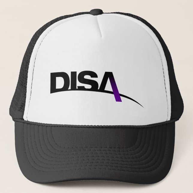 Casquette du logo Disa de l'Agence de logistique d (Devant)