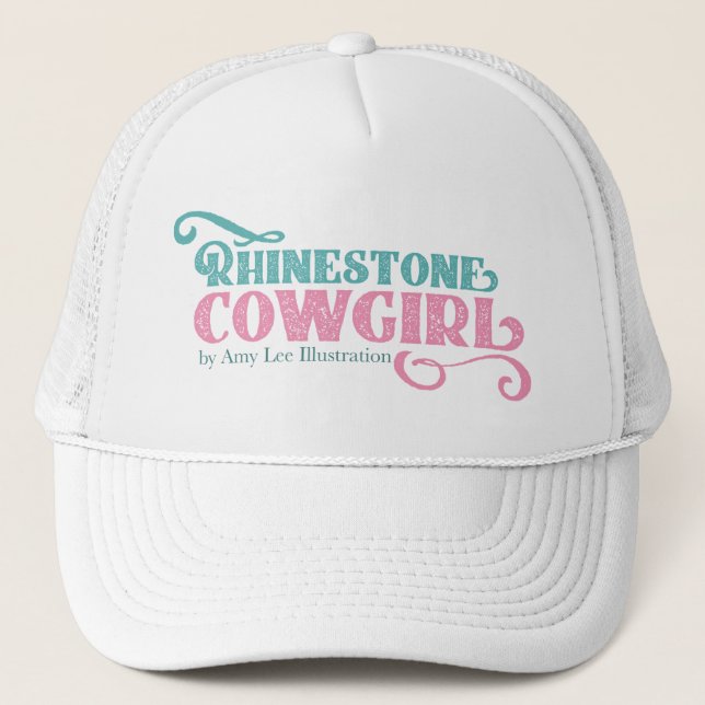 Casquette du logol de Rhinestone Cowgirl (Devant)
