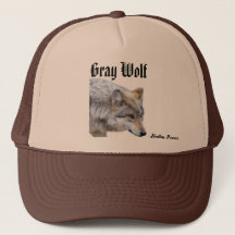 Casquette du loup gris