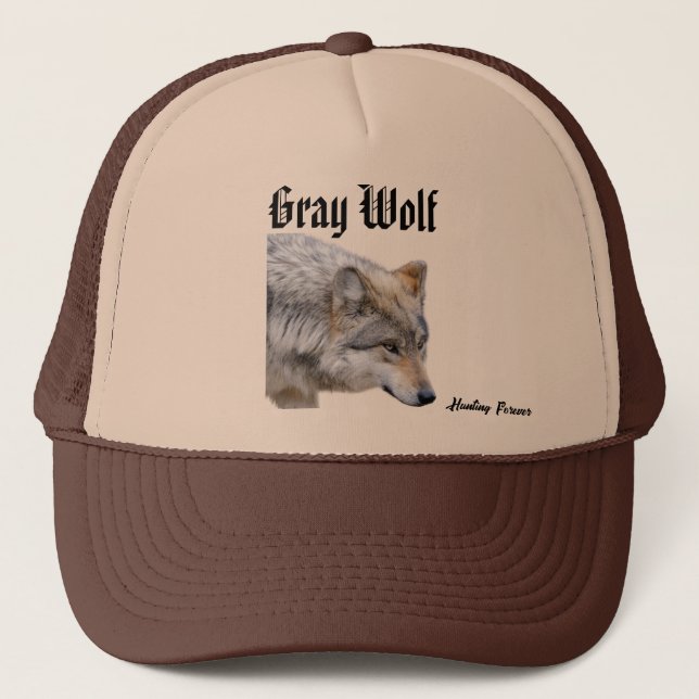Casquette du loup gris (Devant)