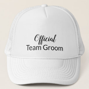 Casquette du Mariage de l'équipe officielle