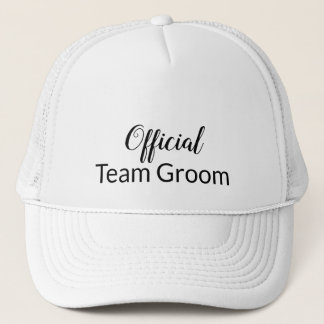 Casquette du Mariage de l'équipe officielle