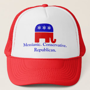 Casquette Du Messie. Conservateur. Républicain