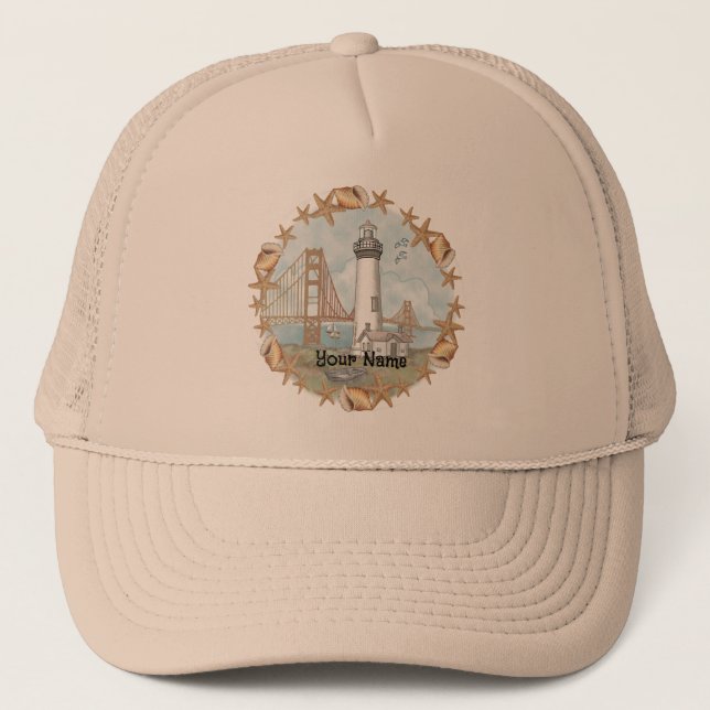 Casquette du phare de California Shells (Devant)