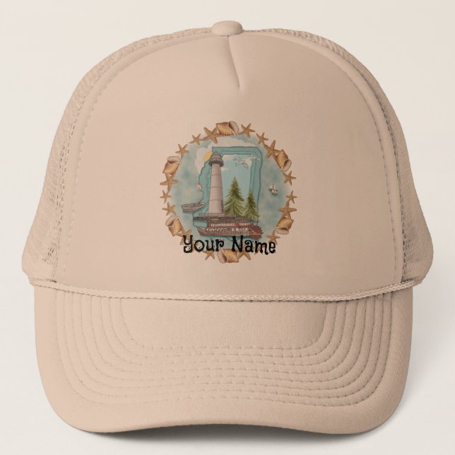 Casquette du phare de Mississippi Shells (Devant)