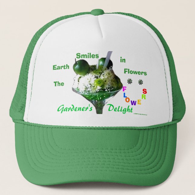 Casquette du plaisir du jardinier (Devant)