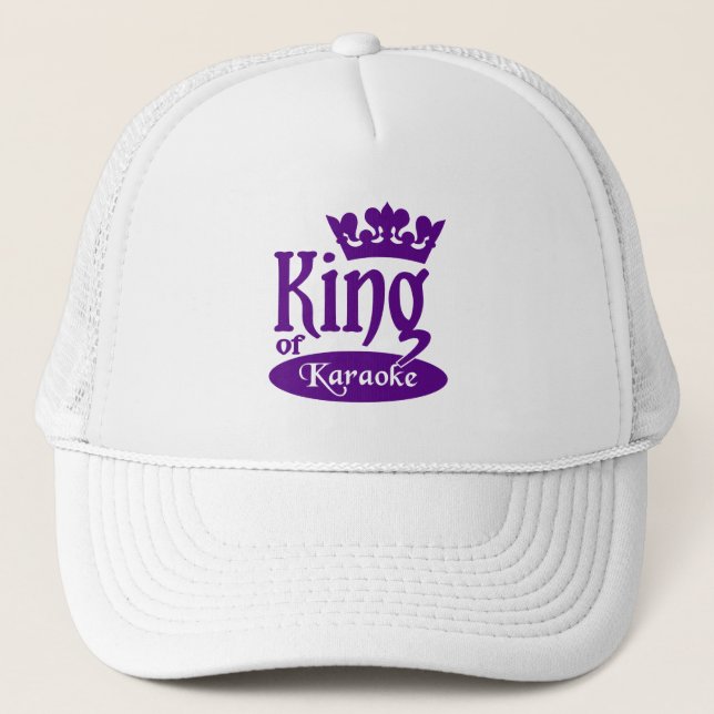 Casquette du roi de Karaoké (Devant)