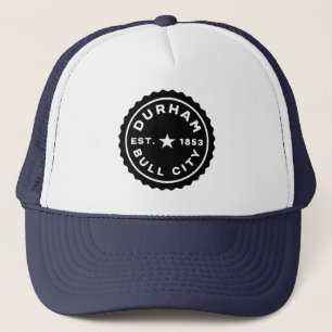 Casquette du sceau rond de Durham Bull City