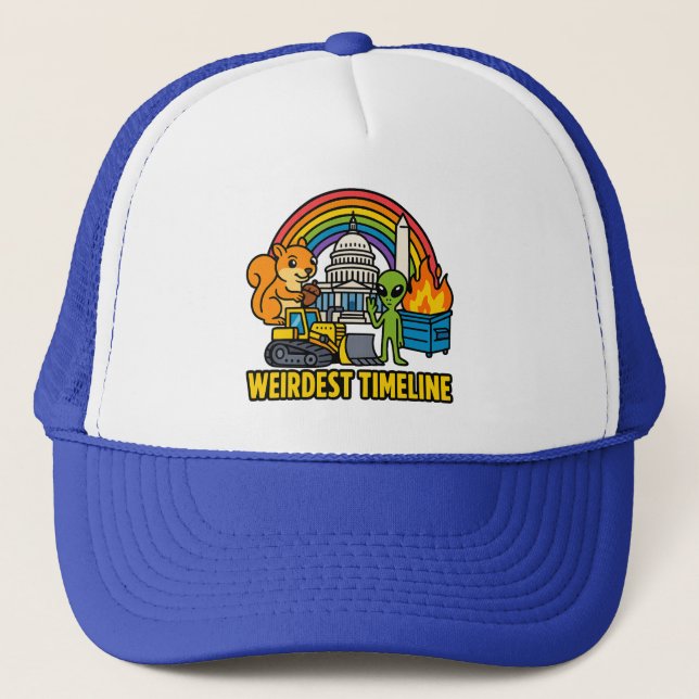 Casquette du scénario le plus bizarre par Phil Elm (Devant)