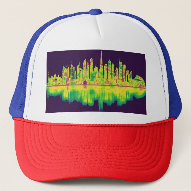 Casquette Dubaï United Arab Emirat Skyline (Devant)