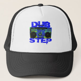 Casquette Dubstep Blue Boombox