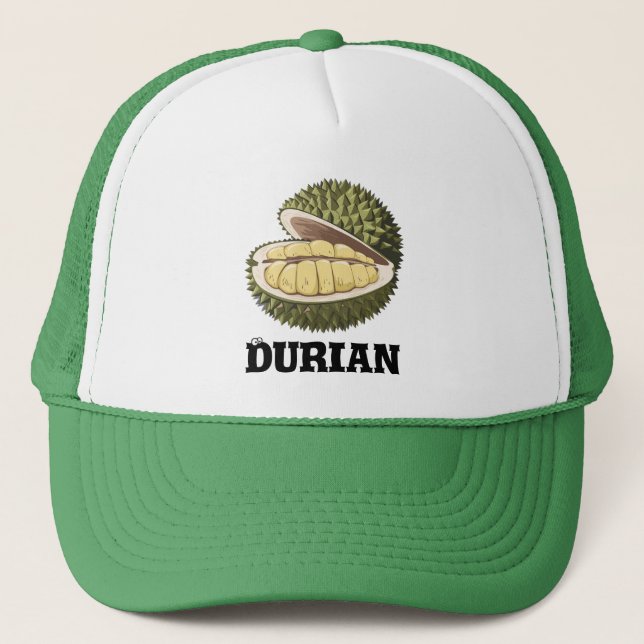 Casquette Durian fruitier vert (Devant)