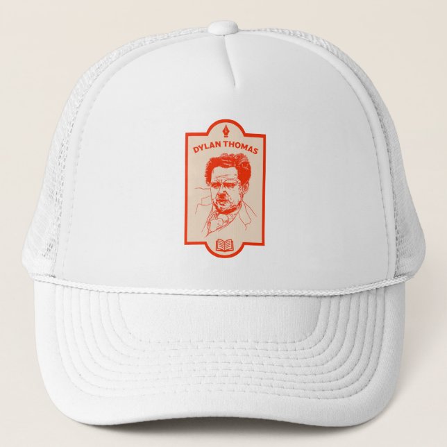 Casquette Dylan Thomas Welsh Poet (Devant)