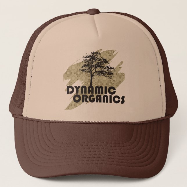 Casquette dynamique de produits organiques (Devant)