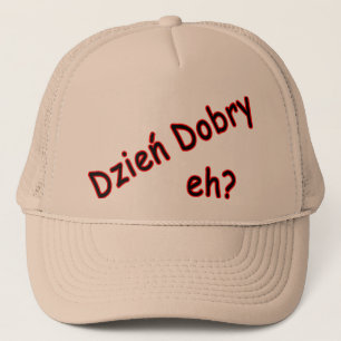 Casquette Dzien Dobry, hein ? Angle