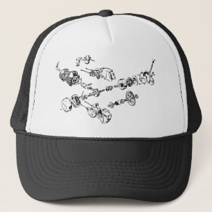 Casquette E50 éclaté