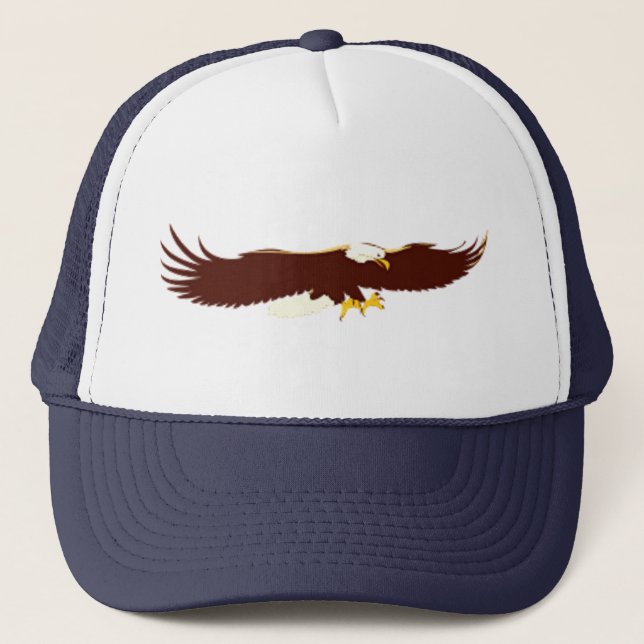 Casquette Eagle chauve volant (Devant)