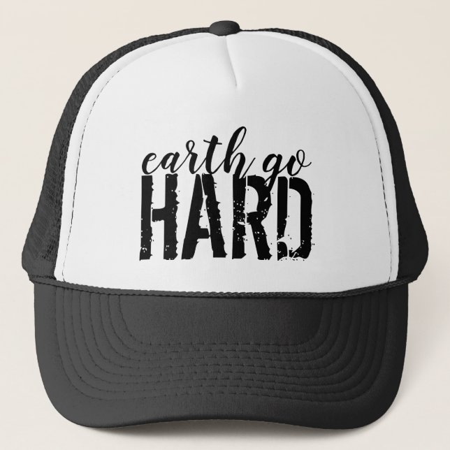 Casquette earth go HARD (Devant)