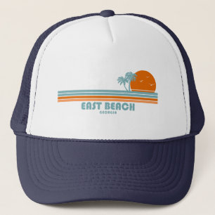 Casquette East Beach Georgia Sun Palm Trees