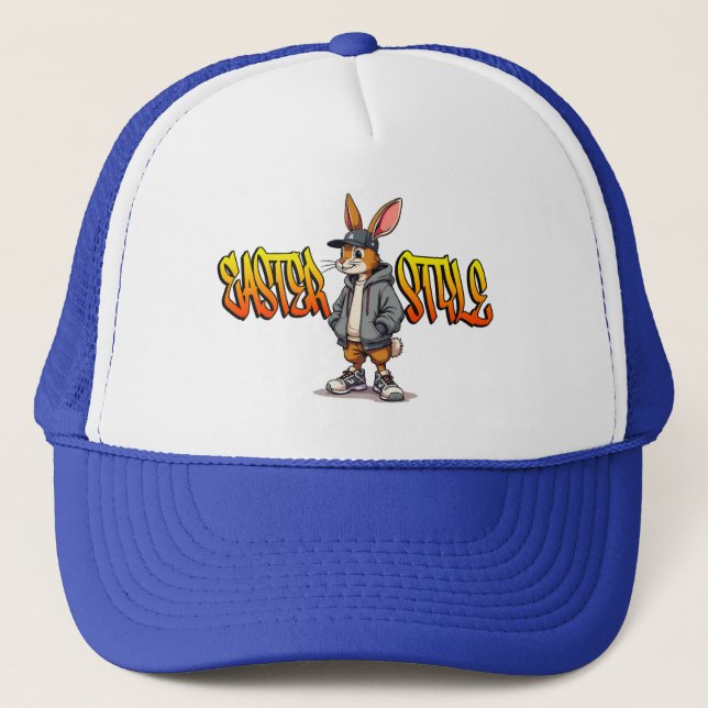 Casquette Easter Style – Street Bunny Design - boné (Devant)