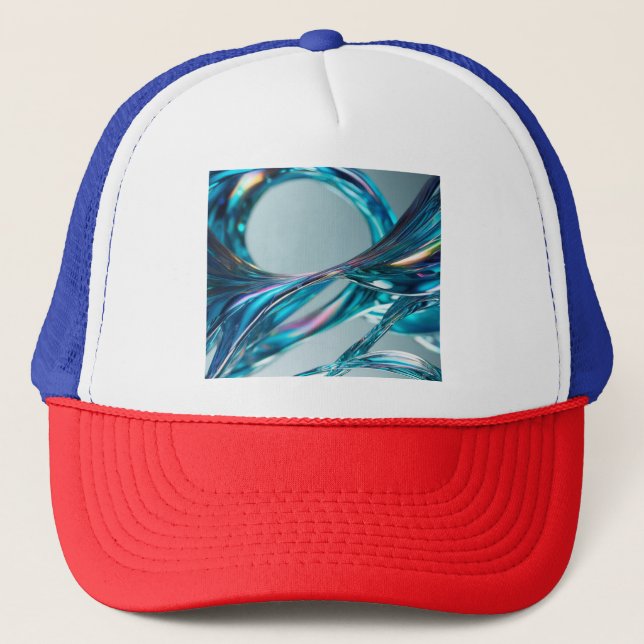 Casquette Eau de verre flottant (Devant)