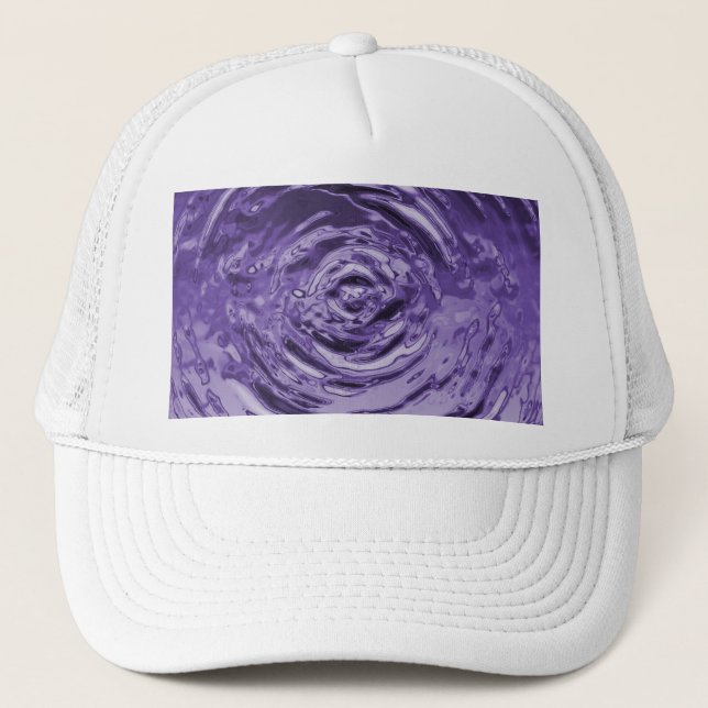 Casquette Eau Violet (Devant)