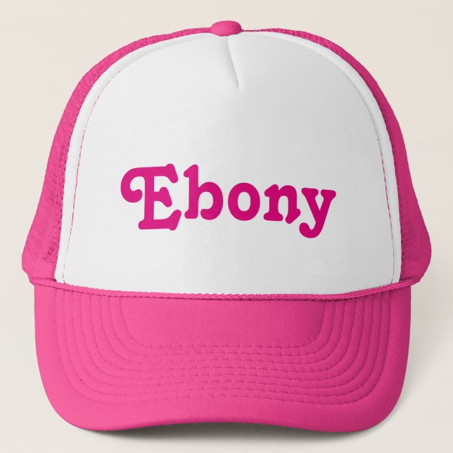 Casquette Ebony (Devant)
