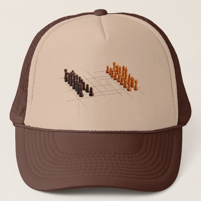 Casquette Échecs de concepteur (Devant)