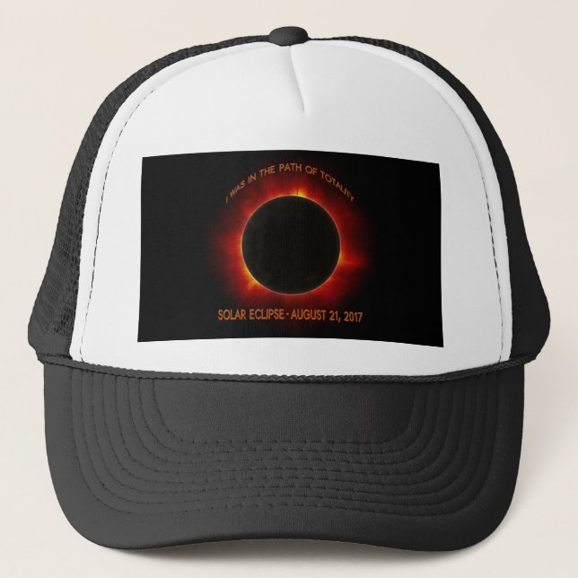 Casquette Éclipse solaire (Devant)