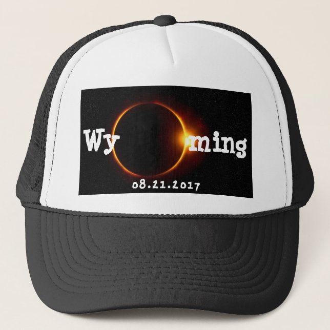 Casquette Éclipse solaire du Wyoming (Devant)