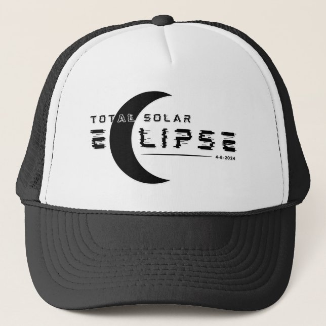 CASQUETTE ÉCLIPSE SOLAIRE TOTALE 2024 (Devant)