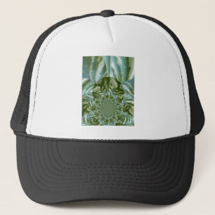 Casquette Eco Green Camo Kaleidoscope Art Design d'impressio