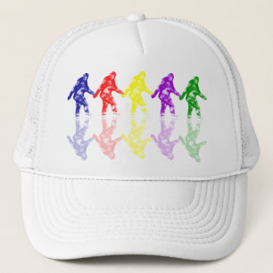 Casquette ÉCOLE d'ART SQUATCH - logo coloré de Bigfoot