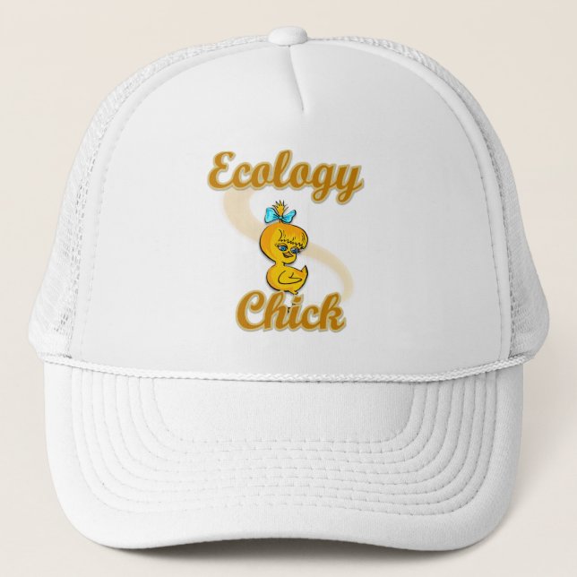 Casquette Écologie Chick (Devant)