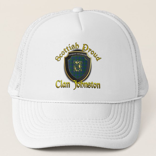 Casquette écossais de dynastie de Johnston de clan (Devant)
