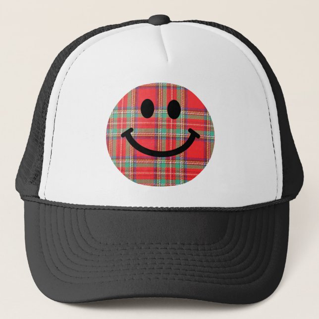Casquette Écossais de tartan (Devant)