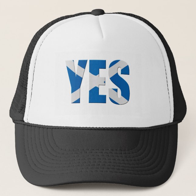 Casquette écossais Oui (Devant)