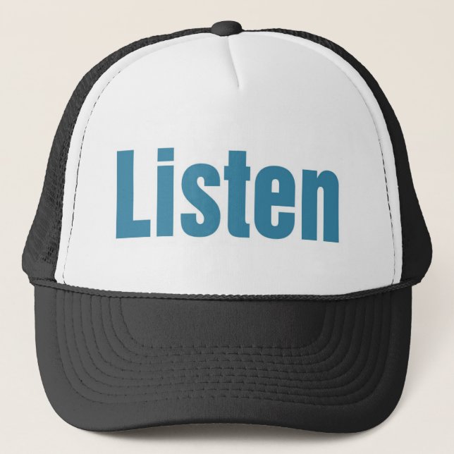 Casquette Écouter (Devant)