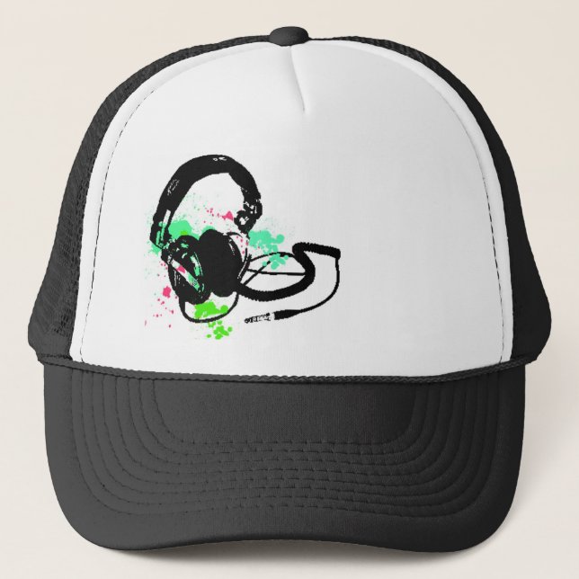 Casquette écouteurs (Devant)