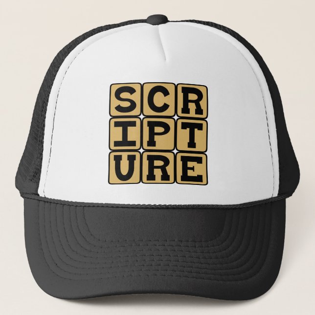 Casquette Écriture, étude biblique (Devant)