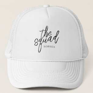 Casquette Écriture minimale La demoiselle d'honneur personna