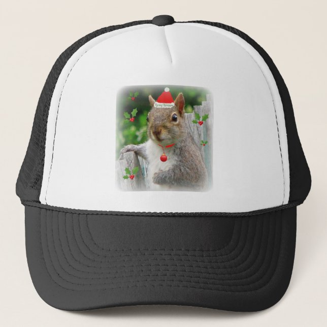Casquette Écureuil 2010 de Noël (Devant)