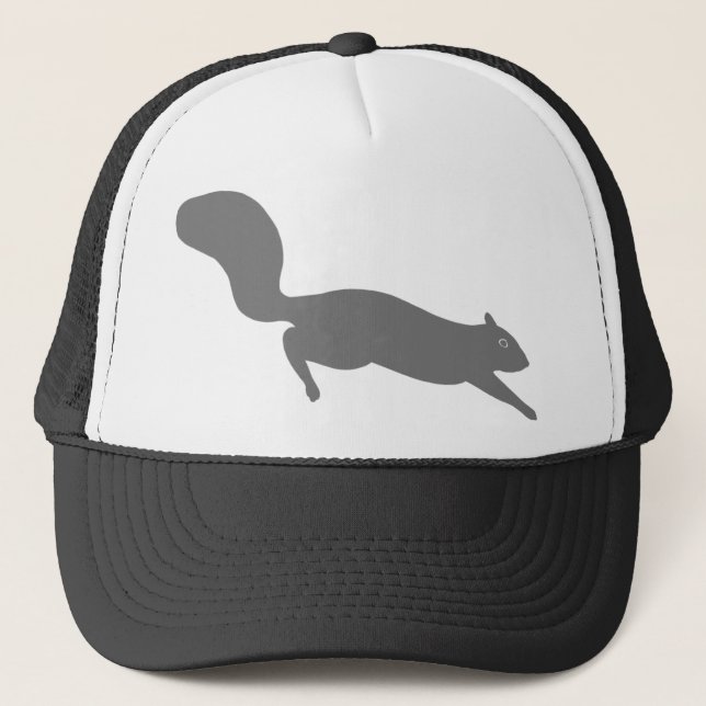 Casquette Écureuil gris courant | Faune | Animal sauvage (Devant)