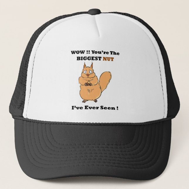 Casquette Écureuil mignon complètement (Devant)