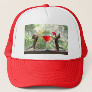Casquette Écureuils d'heure heureuse