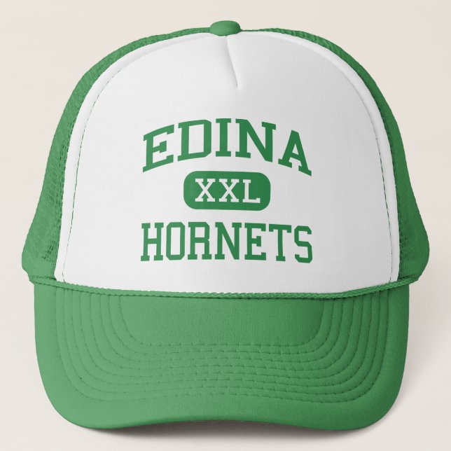 Casquette Edina - frelons - lycée - Edina Minnesota (Devant)