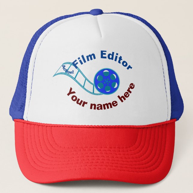 Casquette Éditeur de films (Devant)