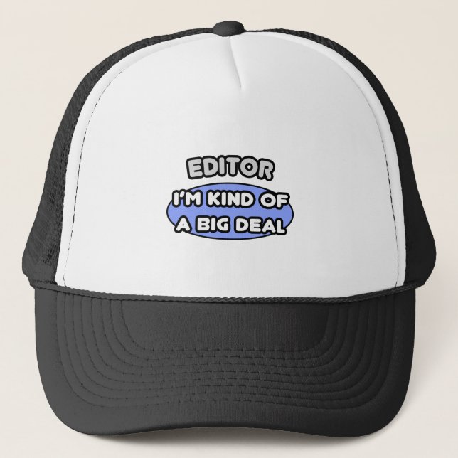 Casquette Editeur... une sorte de Big Deal (Devant)
