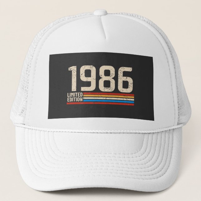 CASQUETTE ÉDITION LIMITÉE 1986 (Devant)